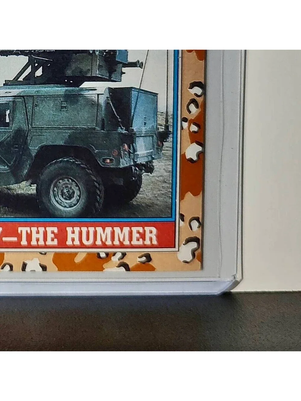 HMMWV – The Hummer 1991 Topps Desert Storm #99 Card